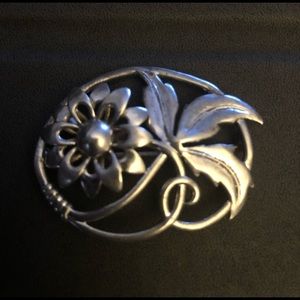 Silver Vintage pin.